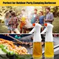 2 Pack Oil Sprayer for Cooking,Olive Oil Sprayer Bottle,Portable Versatile Oil Mister for Air Fryer,Baking,Salad,BBQ,Etc.