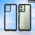 Phone Case for Moto G54 Back Cover Fashion Transparent Colorful Shockproof and Anti-fingerpirnt for Motorola Moto G54 Cover Cases.