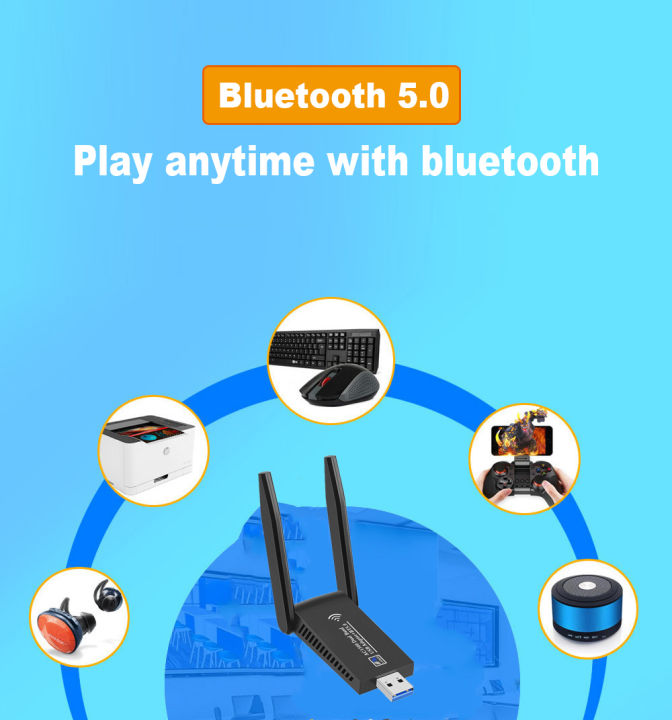 1300Mbps%20USB%203.0%20WiFi%20Bluetooth%205.0%20Adapter%202in1%20Dongle%20Dual%20Band%202.4G%205GHz%20WiFi%205%20Network%20Wireless%20Wlan%20Receiver%20DRIVER%20FREE%20-%20Image%203