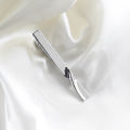Golden & Silver Metal Formal Chain Tie Clip For Men (1PS). 