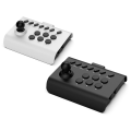 Wireless Joystick Controller Arcade Fighting Game Fight Stick Gaming Joystick Replacement Accessories for PS3///Switch/PC/Android Black. 