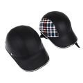 Baseball Cap Style Motorcycle Half Helmet Safety Hard Hat For Cafe Racer Chopper Scooter Half Face Vintage Summer Cap.
