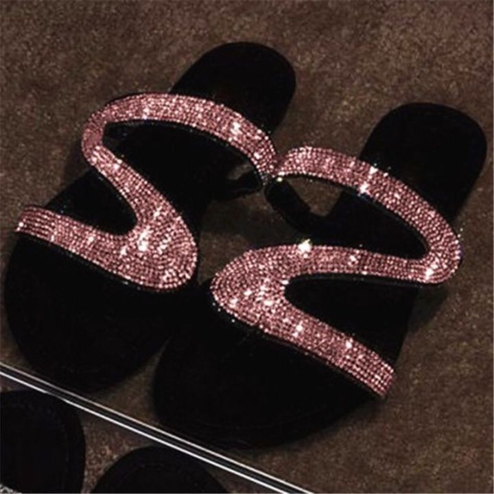 Women%20Sandals%EF%BC%8C%20Summer%20Beach%20Shallow%20Mouth%20Rhinestones%20Ladies%20Fashion%20Show%20Comfortable%20Light%20Shoes%20Sandalias%20Femininas%20-%20Image%206