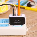 5V 1A 3-Port USB Wall Charger Adapter Candy Color For Mobile Phone Travel IPhone Charging Adapter With Indicator For Android Box. 