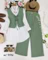 Western Fashion Ladis style Co-ord set Vangchur Georgette for women. 