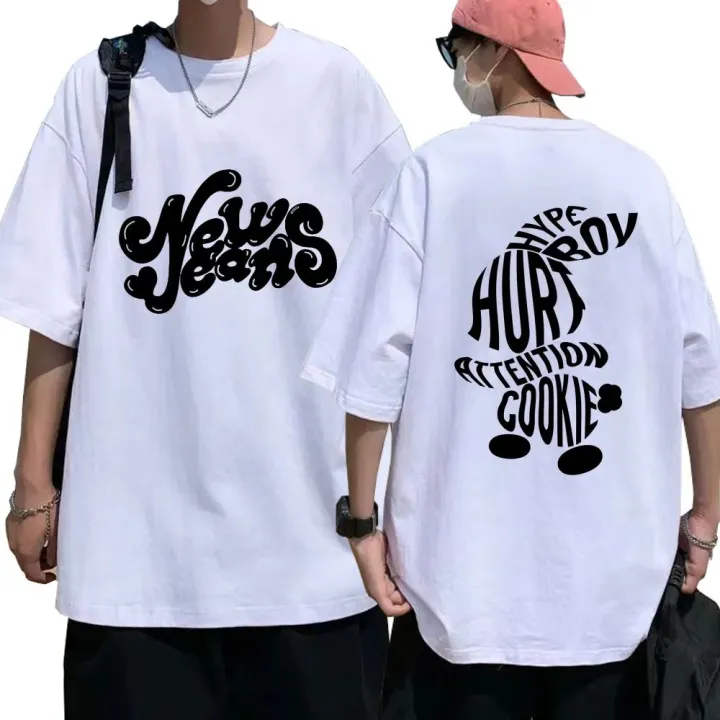 Plus-size%20Women's%20Dress%20NewJeans%20Bunny%20Graphic%20T%20Shirt%20Fashion%20Harajuku%20T-Shirts%20Men%20Women%20Kpop%20Short%20Sleeve%20Cotton%20T-Shirt%20-%20Image%202
