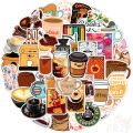 ❉ I Need More Coffee Series 02 Stickers ❉ 50Pcs/Set DIY Fashion Luggage Laptop Skateboard Doodle Decals Stickers. 