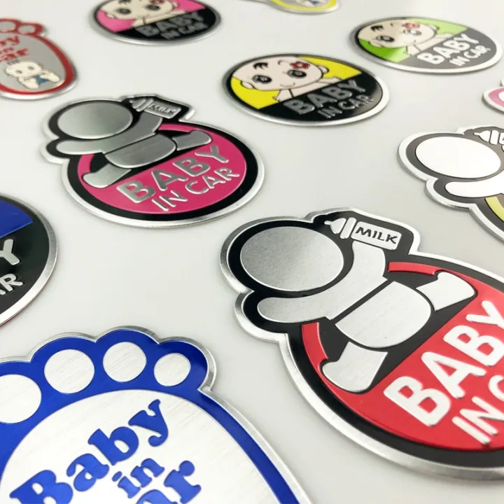 Baby%20in%20Car%20Sticker%20Baby%20on%20Board%20Car%20Aluminum%20Sticker%20for%20Nissan%20X-TRAIL%20Qashqai%20Skoda%20Octavia%20Fabia%20Renault%20Clio%20-%20Image%209