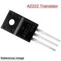 A2222 2SA2222 2222 PNP Transistor 50V 10A 2W Bipolar Power Transistor TO-220 Silicon Transistor 3 Pin Leads. 