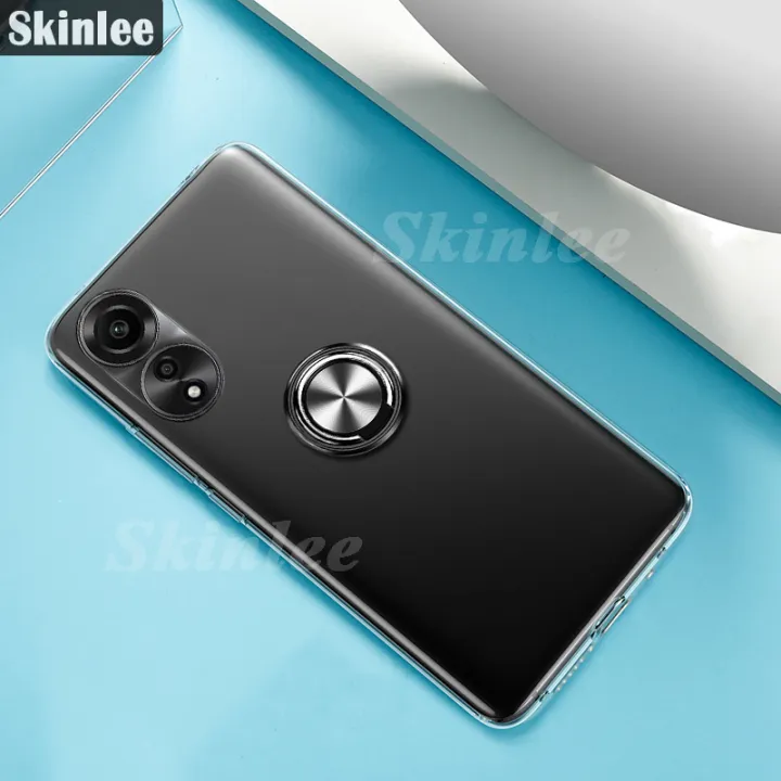 Phone%20case%20For%20OPPO%20A78%204G%20NFC%20Back%20cover%20Ring%20Holder%20Phone%20Case%20Ultra%20Thin%20Transparent%20Car%20Navigation%20Silicone%20Clear%20Cases%20For%20OPPO%20A78%205G%20Cover%20cases%20-%20Image%204