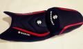 Suzuki Gixxer Fi modified seat cover RED colour. 