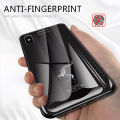 Jizetin for Realme 7 Pro Glass Back Cover Dargon Logo For Boys Glossy Tempered Glass Shockproof Soft Edge Phone Cases. 