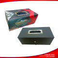 Squrae Shape Leather Tissue Box For Cars TBN-3.