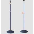 Retractable Mic Stand Convenient Beautiful High Strength Multi Layer Sandblasting Process Microphone Stand for 26-45mm Mic for Livestreaming.