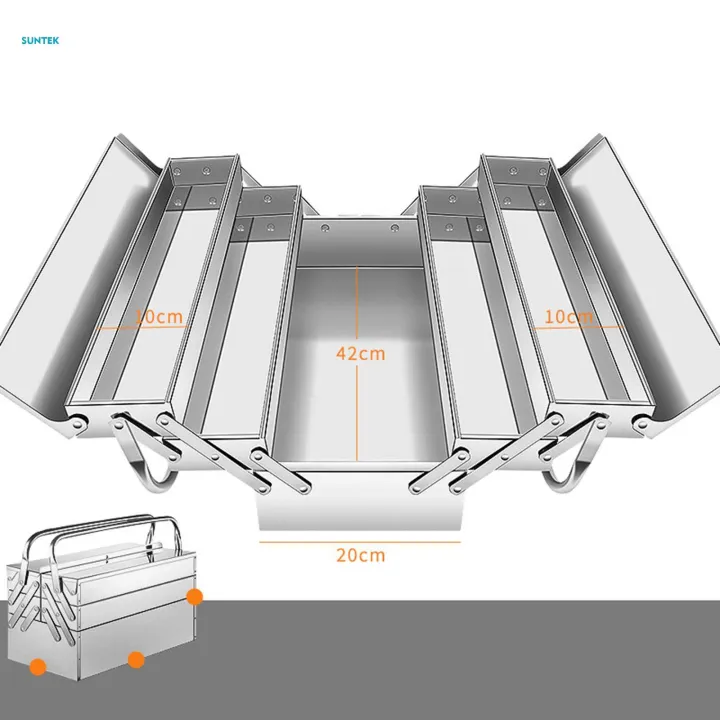 Tool%20Box%20Lockable%20Tool%20Organizer%20for%20Garage%20Household%20Mechanical%20Repairs%20420mm%20Three%20layers%20-%20Image%203