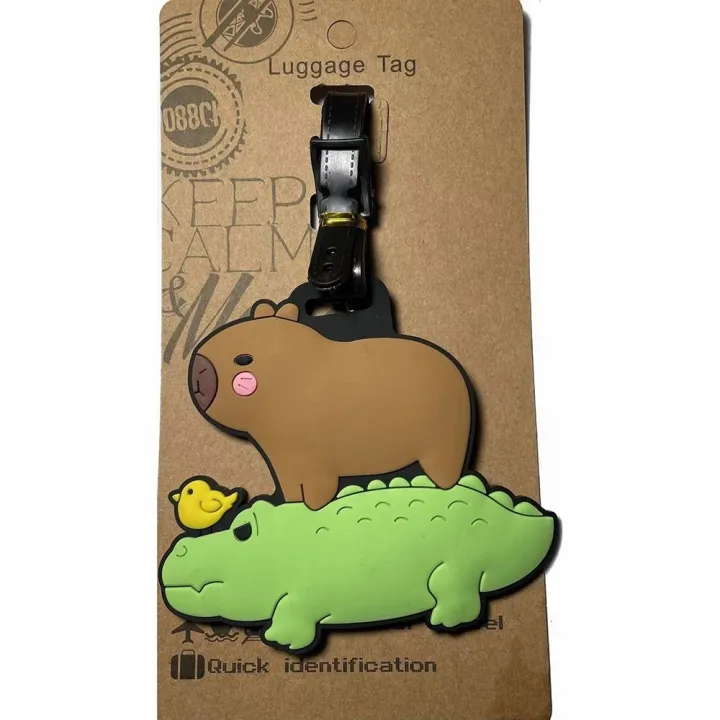 Gift%20Cartoon%20Capybara%20Travel%20Luggage%20Tag%20Name%20Address%20Tel%20Hanging%20Sign%20Board%20Suitcase%20Label%20Creative%20Design%20Soft%20Silicone%20Baggage%20Tags%20Unisex%20-%20Image%207