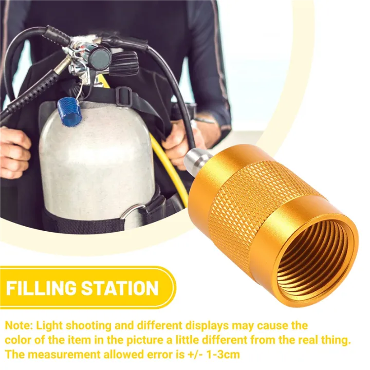 PCP%20SCBA%20Filling%20Valve%20Station%20Charging%20Kit%20Adapter%20To%20G5/8%20or%205/8BSPP%20DIN%20Adaptor%20300%20Bar%20W/8Mm%20Quick%20Disconnect,Male%20-%20Image%206