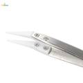 Ceramic Tweezer Handheld Anti-Static Non-Conductive Nipper for Eyebrows Beauty Soldering Tool. 