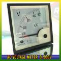 AC ANALOG VOLTAGE METER 0-500 VOLT / AC PANEL VOLT METER SQUARE.