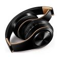 Men Gift Gold Wireless Headphones Bluetooth Earphone Stereo Headset with Build-in MIC with 3.5mm Jack for Xiaomi Samsung IPHONE. 