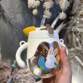 Cute Cartoon Animal Children Cup For Outdoor Travel School Leakproof Choking Proof Baby Feeding Cups With Straws Portable Baby Water Bottle 280ml. 