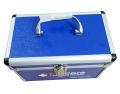 Procare First Aid Box - Multipurpose Medicine Storage Box Aluminum Body for Home Factory Medical Blue/ Silver. 