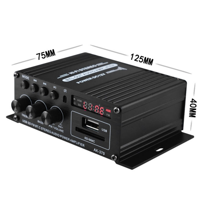 AK-370%20Bluetooth-compatible%20Amplifier%202.0%20Channel%20Audio%20Amplifier%20DC%2012V%20Digital%20Audio%20Amplifiers%20Mini%20HIFI%20Stereo%20USB%20OTG%20Input%20-%20Image%206