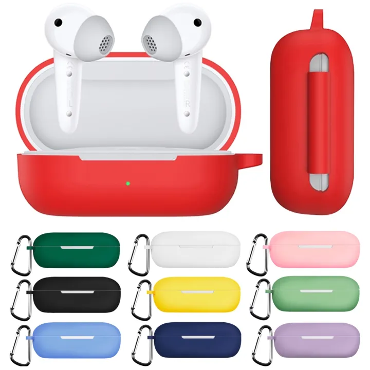 For%20Huawei%20FreeBuds%20SE%20Pure%20Color%20Bluetooth%20Earphone%20Silicone%20Case%20with%20Hook%20-%20Image%202