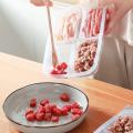 Kitchen Storage Box Food Container Refrigerator Preservation Side Dish Storage Organization Meat Four Compartment Box Anti-smell.