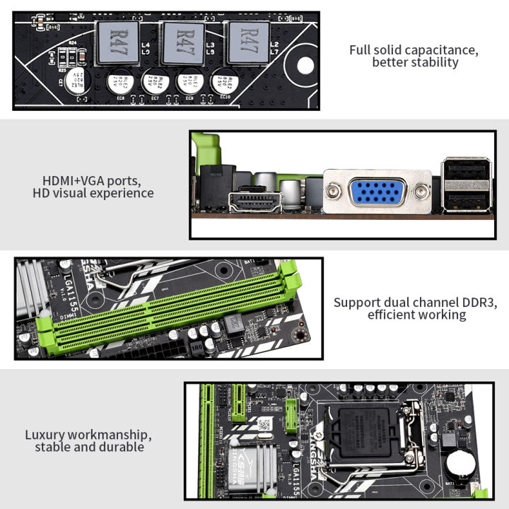 Jingsha%20H61%20Motherboard%20M-ATX%20LGA1155%20DDR3%20Mainboard%20-%20Image%207