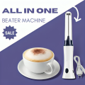 Rechargeable Coffee Mixer USB Charging Milk Frother Wand for Latte Art, Cappuccino, Beverage Blending & Kitchen Use. 