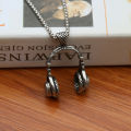 New domineering viking jewelry triangle symbol stainless steel pendant necklace pendant submythology necklace men's necklace.
