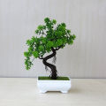 Artificial Plants Bonsai Small Tree Pot Fake Plant Flowers Potted Ornaments For Home Room Table Decoration Hotel Garden Decor Eatop. 
