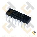2Pcs- 7407 SN74HC07N 74HC07 74LS07 Buffer Hex Inline Dual In Package DIP 14 Pin IC Electrical Circuitry & Parts.