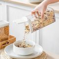 METKA Food Container Salad Yogurt Box Nuts Candy Jars Airtight Storage Container for Spaghetti Noodle Wheat Pasta Kitchen Organi. 