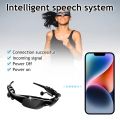 5.0 Smart Bluetooth Audio Glasses Outdoor Sports Cycling Surround Sound Headphones Listen To Music Call Polarized Sunglasses.
