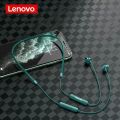 Original Lenovo SH1 Wireless Earphone Bluetooth V5.0 Headset IPX5 Waterproof Neckband Earbuds Sport Headphones With Mic. 