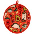 12inch Cloth Bag for Burrito,Portable Tortilla Warmer Pouch Home for Microwave Restaurant Food Pancake,B. 