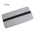 【Daily Necessities For Anyone Store】Portable Organizer Felt Durable Pouch Dust Mechanical Bag.