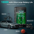 SL Tire Inflator Portable Air Compressor 16L/min 150 PSI Air Pump With Touch Screen/Gauge/Light For Bike Ball.