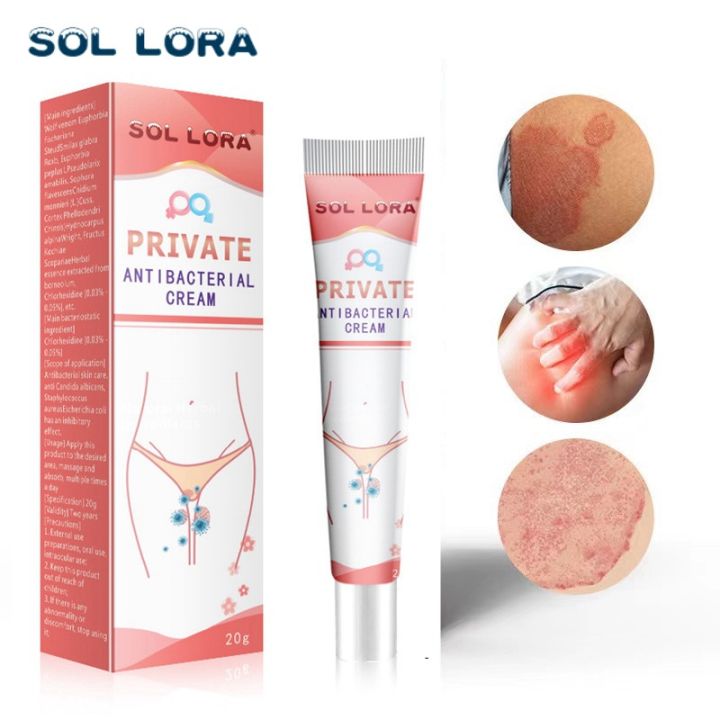 SOL LORA Women's Pruritus Vulvae Cream Efficacy on Skin Cream 20gWish Amazon Joom Ebay Lazada