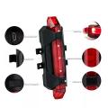 Bicycle LED Head Light USB Rechargeable Light Cycling Lamp Head Light Table Lights (Red) - Cycle Accessories - Cycle Light.