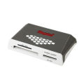 HXSJ Kingston FCR-HS4 USB3.0 High-speed Card Reader Multifunctional USB3.0 Metal Card Reader Compatible with Multiple Memory Cards.