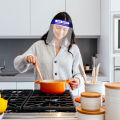 Kitchen Oil Spill Protection Face Shield - Kitchen Accessories - Pitha Maker.