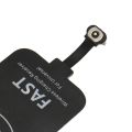 Portable 10W Wireless Charger Receiver Ultra Thin Type C Wireless Charging Patch with Magnetic Charging Cable.