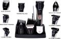 Kemei KM-590A 7 In 1 Trimmer and grooming kit - Black for Men.