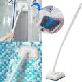 Removable Multi-Functional Bathroom Wall Brush Household Long Handle Brushes for Floor Bathtub Durable Tile Sponge Cleaning Brush Window Glass Dust Cleaner Brush. 