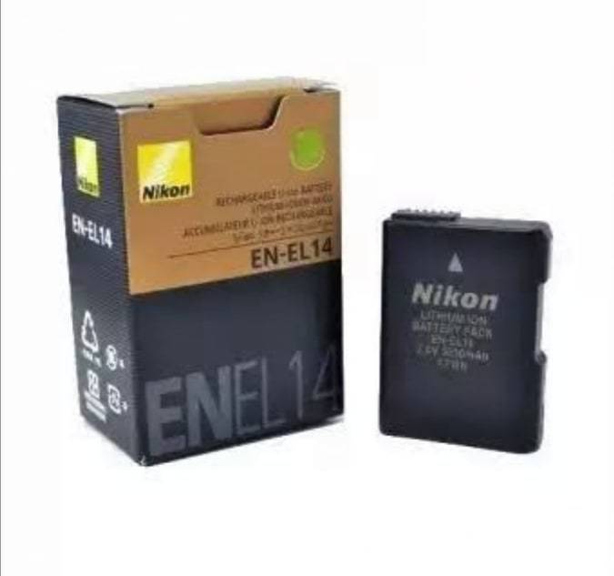 Nikon%20D3100/DF/D3300/%20D5300/D5200%20DSLR%20Camera%20Battery%20EN-EL14%20-%20Image%202