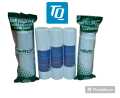 Sediment Filter PP (1 Micron)-3 Pcs, CTO Net Carbon-1 Pcs and 10" UDF Box Carbox-1 Pcs (5 Pcs Package) HERON PREMIUM. 