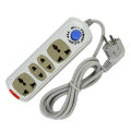 Multiplug 4 port Socket HP-0033-2 Meter=7fit/Hand - Multi Plug. 